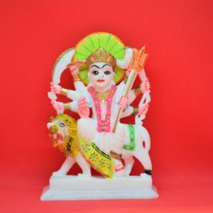 Marble Durga Ji Color